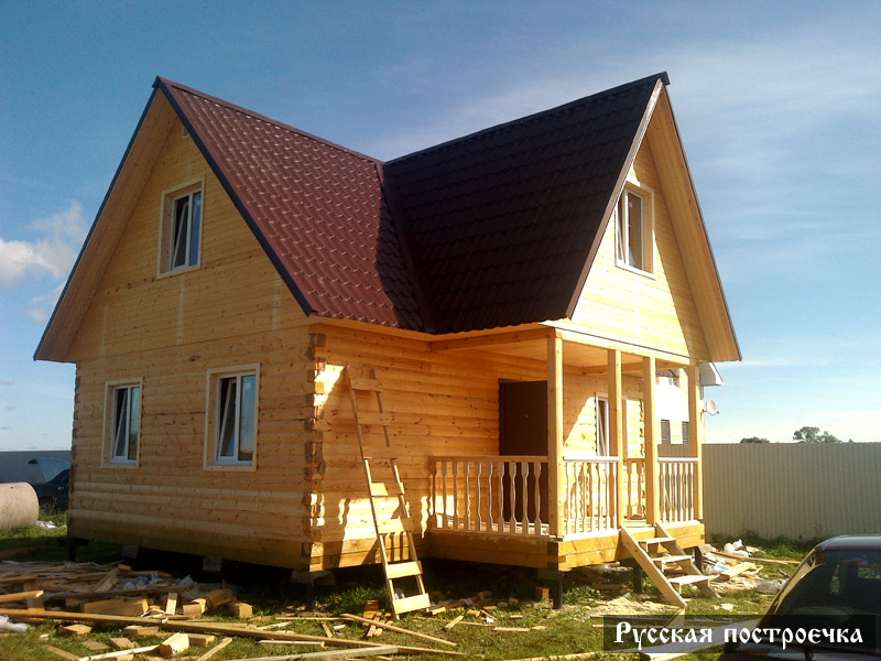 Сушим деревянный дом правильно | Русская построечка