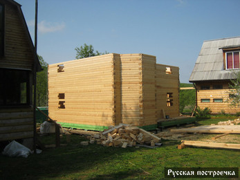 Строительство дома из бруса 7х9 в Перемышльском районе Калужской области - фото 6