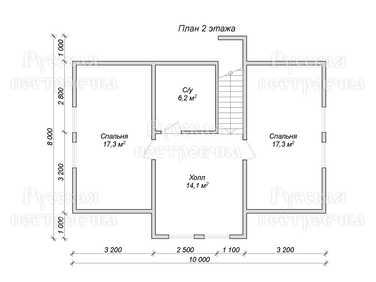 Каркасный дом 12,5х9,4 с террасой, котельной и кукушкой, Проект КД-149 - цены, строительство в МСК и СПБ - вид 12
