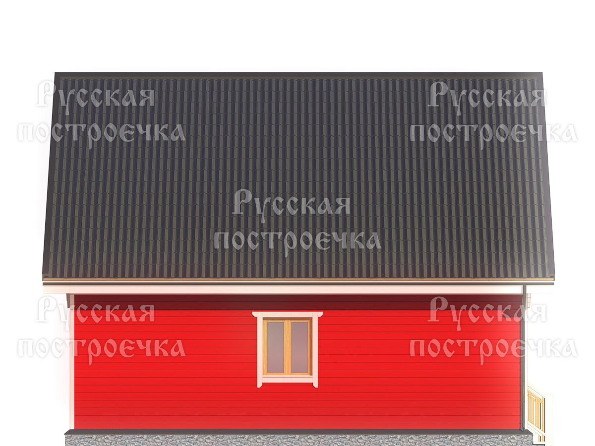 Каркасный дом 9х7,5 с мансардой, Проект КД-106 - цены, строительство в Москве и Санкт-Петербурге - вид 8