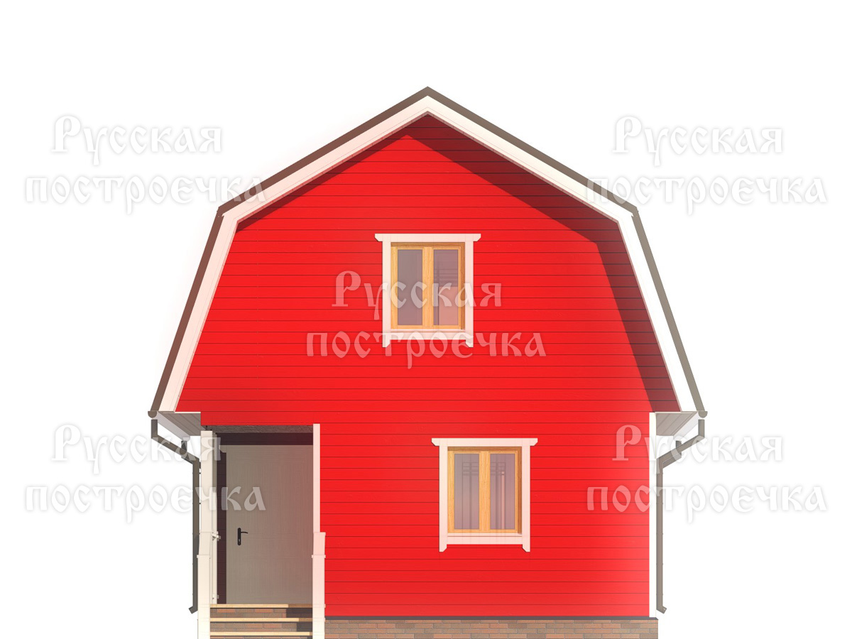 Каркасный дом 9х6 с мансардой, Проект КД-84, цены, фото, комплектации - вид 5